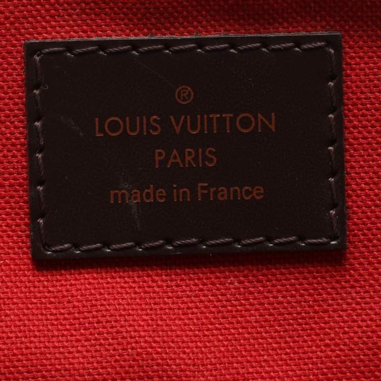 Pre Owned Louis Vuitton Westminister GM Damier Ebene Canvas and Leather Bag