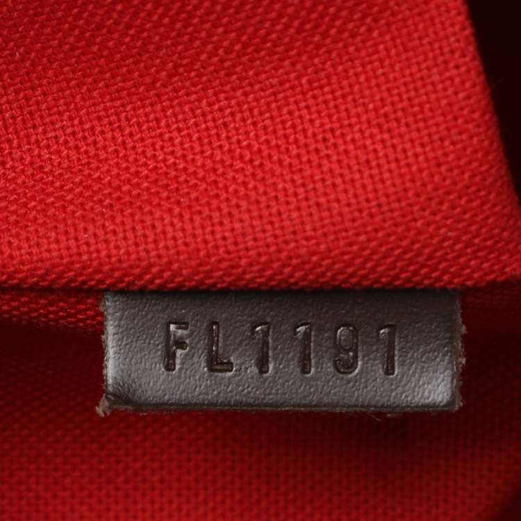 Pre Owned Louis Vuitton Westminister GM Damier Ebene Canvas and Leather Bag