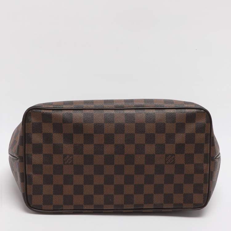 Pre Owned Louis Vuitton Westminister GM Damier Ebene Canvas and Leather Bag