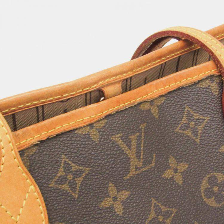 Pre Owned Louis Vuitton Monogram Neverfull PM Tote Bag Monogram