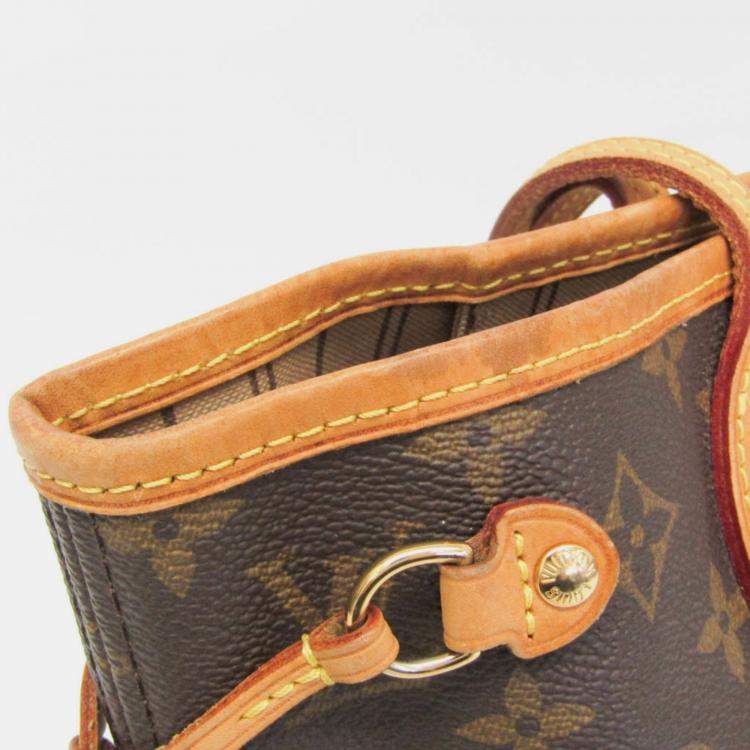 Pre Owned Louis Vuitton Monogram Neverfull PM Tote Bag Monogram