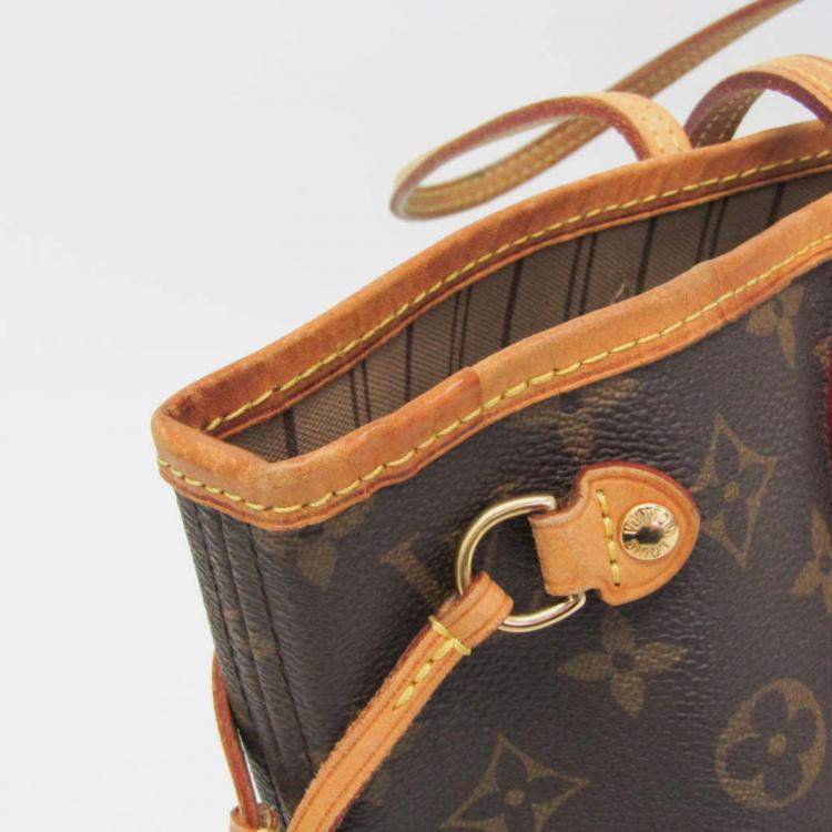 Pre Owned Louis Vuitton Monogram Neverfull PM Tote Bag Monogram
