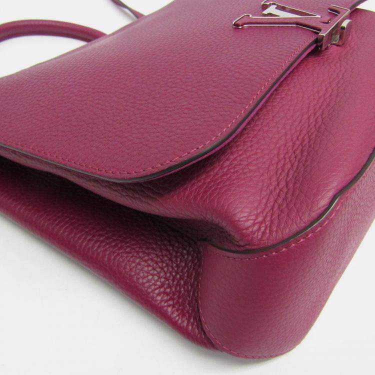 Pre Owned Louis Vuitton Parnassea Volta Handbag Shoulder Bag Purple