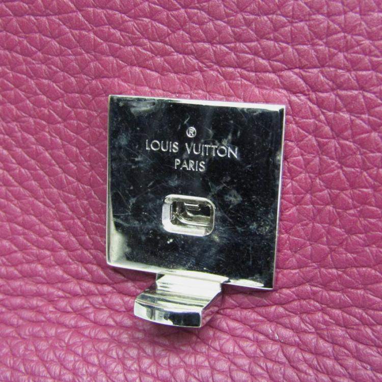 Pre Owned Louis Vuitton Parnassea Volta Handbag Shoulder Bag Purple