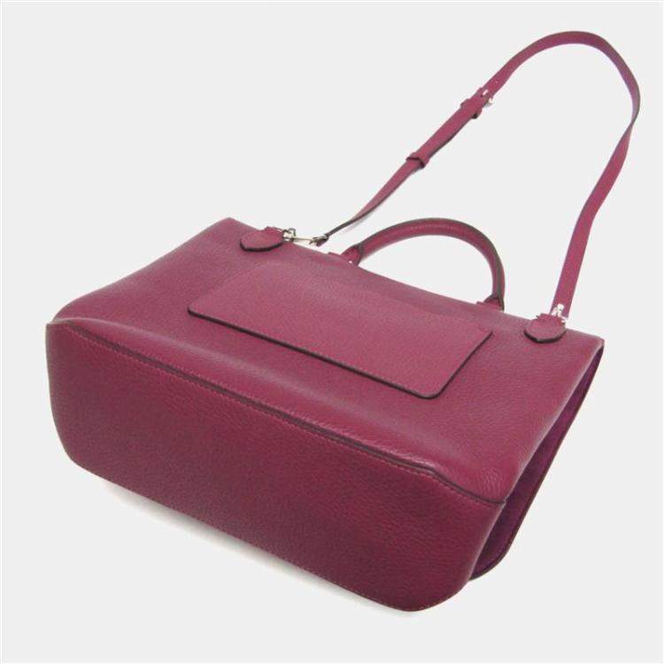 Pre Owned Louis Vuitton Parnassea Volta Handbag Shoulder Bag Purple