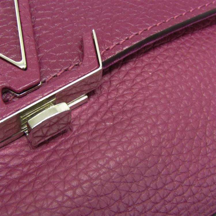 Pre Owned Louis Vuitton Parnassea Volta Handbag Shoulder Bag Purple