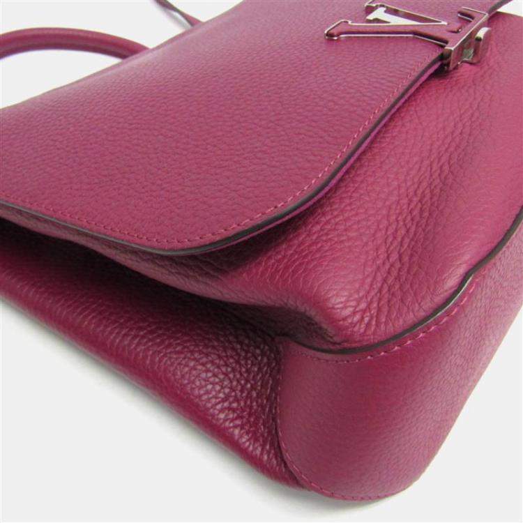 Pre Owned Louis Vuitton Parnassea Volta Handbag Shoulder Bag Purple