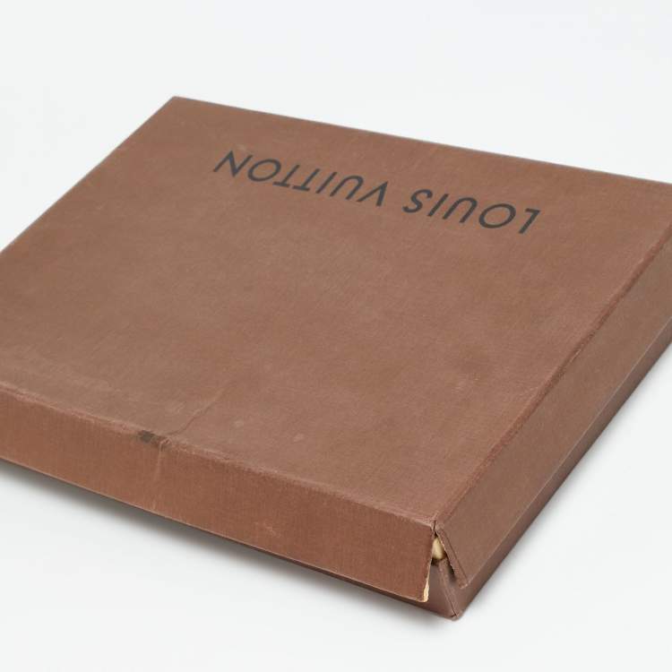 Pre Owned Louis Vuitton Chain Louise GM Hibiscus Leather Bag