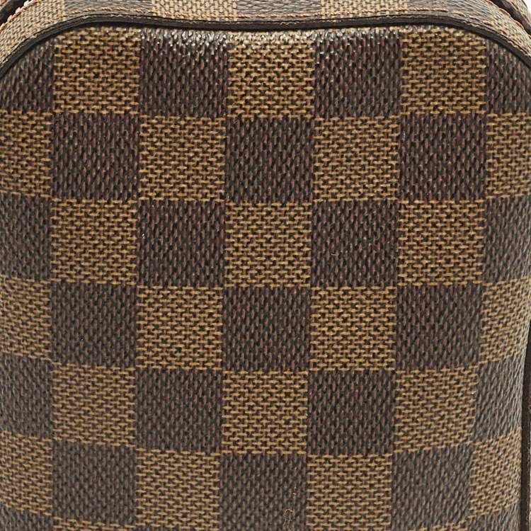 Pre Owned Louis Vuitton Geronimo Damier Ebene Canvas Bag