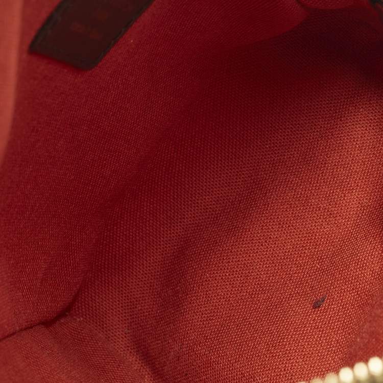 Pre Owned Louis Vuitton Geronimo Damier Ebene Canvas Bag