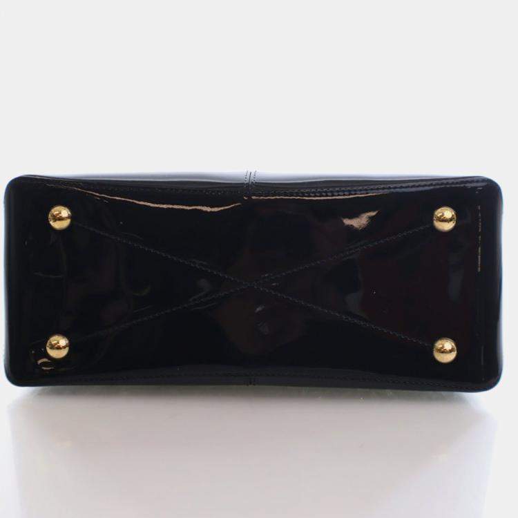 Pre Owned Lous Vuitton Vernis Miroir Tote With Strap