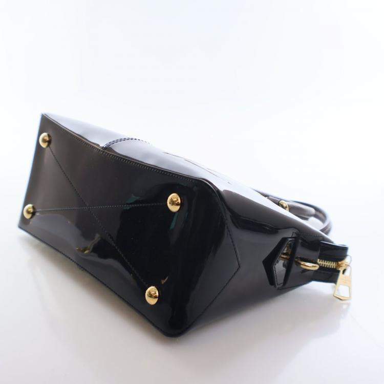Pre Owned Lous Vuitton Vernis Miroir Tote With Strap