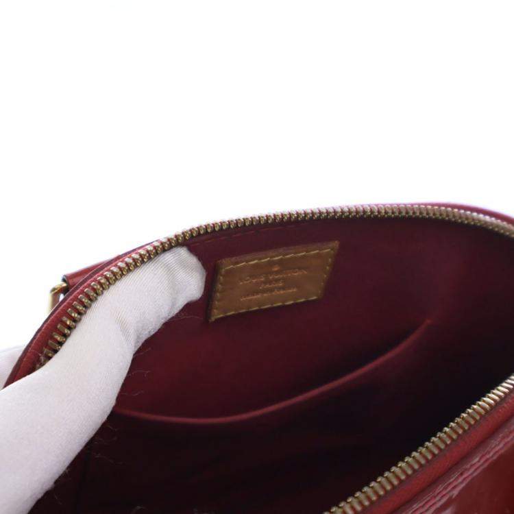 Pre Owned Louis Vuitton Monogram Vernis Alma BB