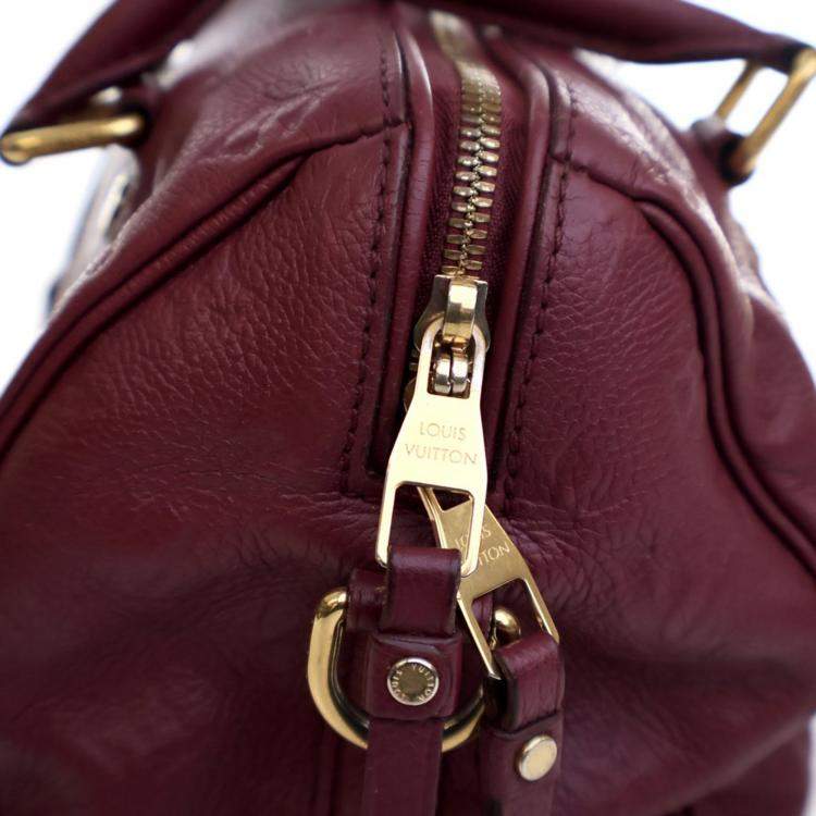 Pre Owned Louis Vuitton Monogram Empreinte Speedy Bandouliere 25