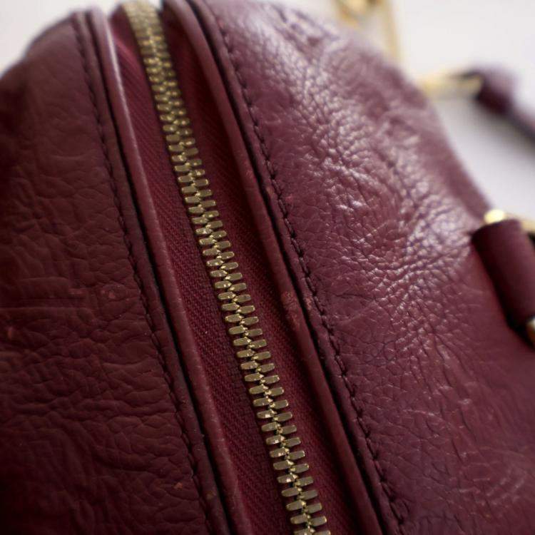 Pre Owned Louis Vuitton Monogram Empreinte Speedy Bandouliere 25