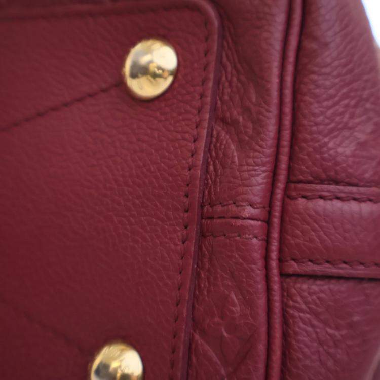 Pre Owned Louis Vuitton Monogram Empreinte Speedy Bandouliere 25