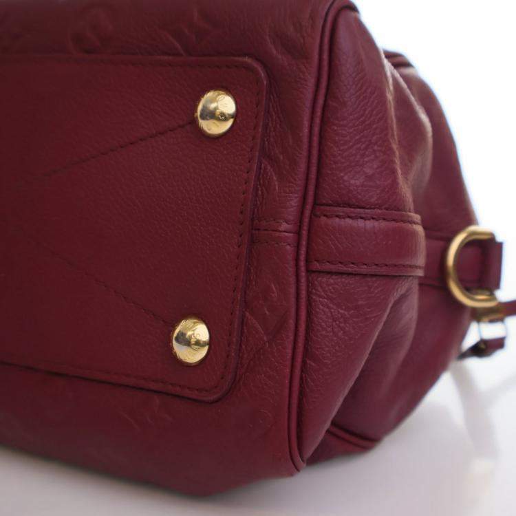 Pre Owned Louis Vuitton Monogram Empreinte Speedy Bandouliere 25