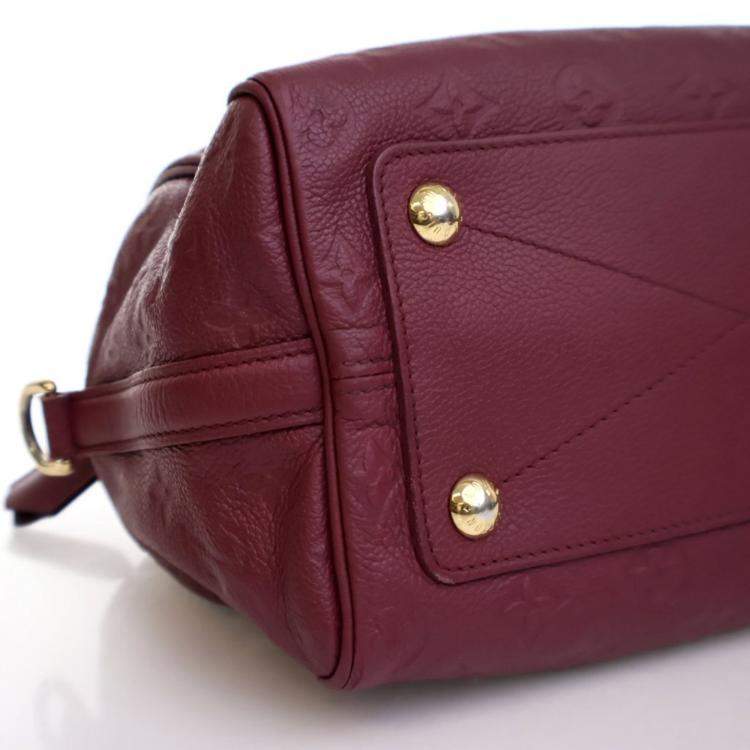 Pre Owned Louis Vuitton Monogram Empreinte Speedy Bandouliere 25