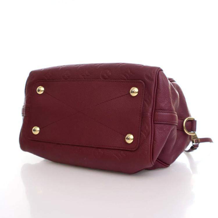 Pre Owned Louis Vuitton Monogram Empreinte Speedy Bandouliere 25