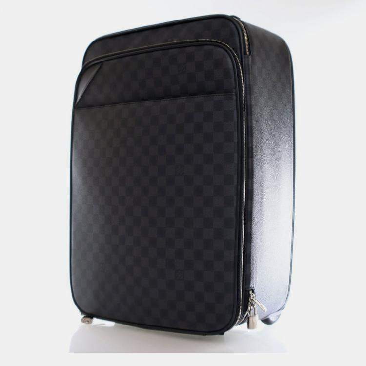 Pre Owned Louis Vuitton Damier Graphite Pegase 50