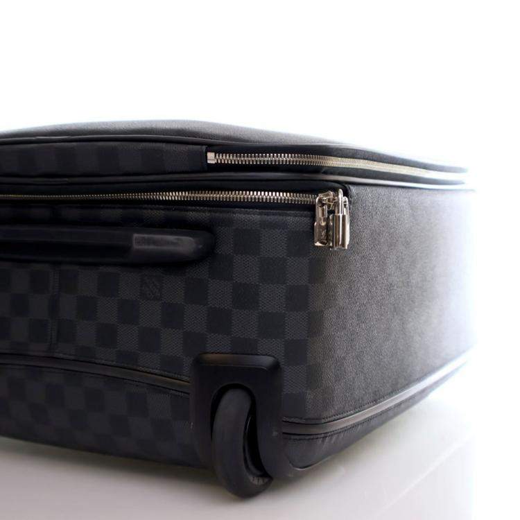 Pre Owned Louis Vuitton Damier Graphite Pegase 50