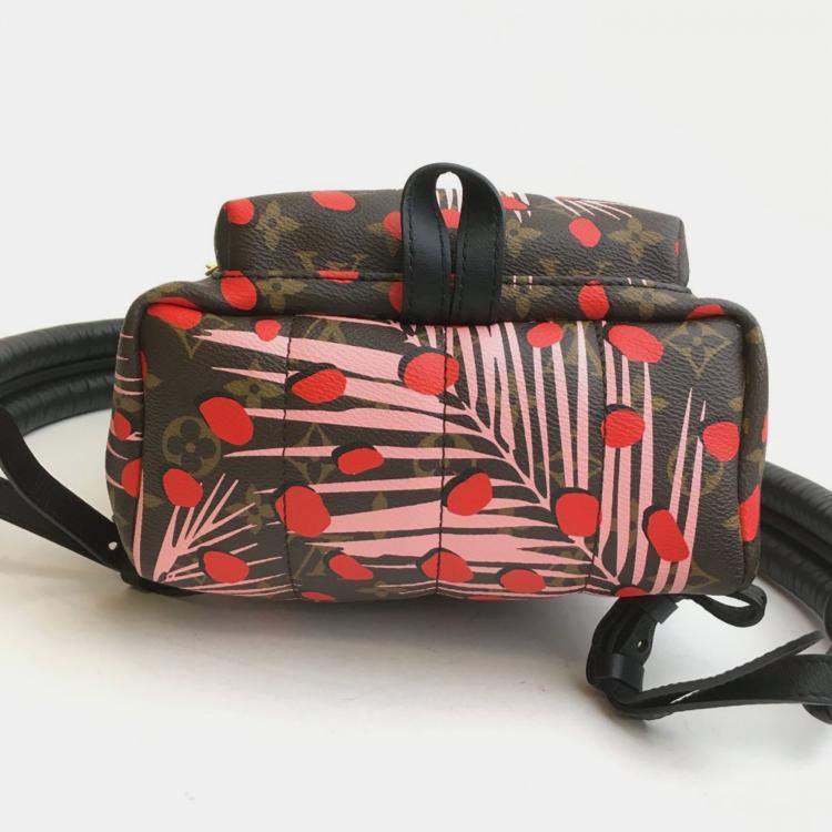 Pre Owned Louis Vuitton Jungle Dots Monogram Palm Springs PM
