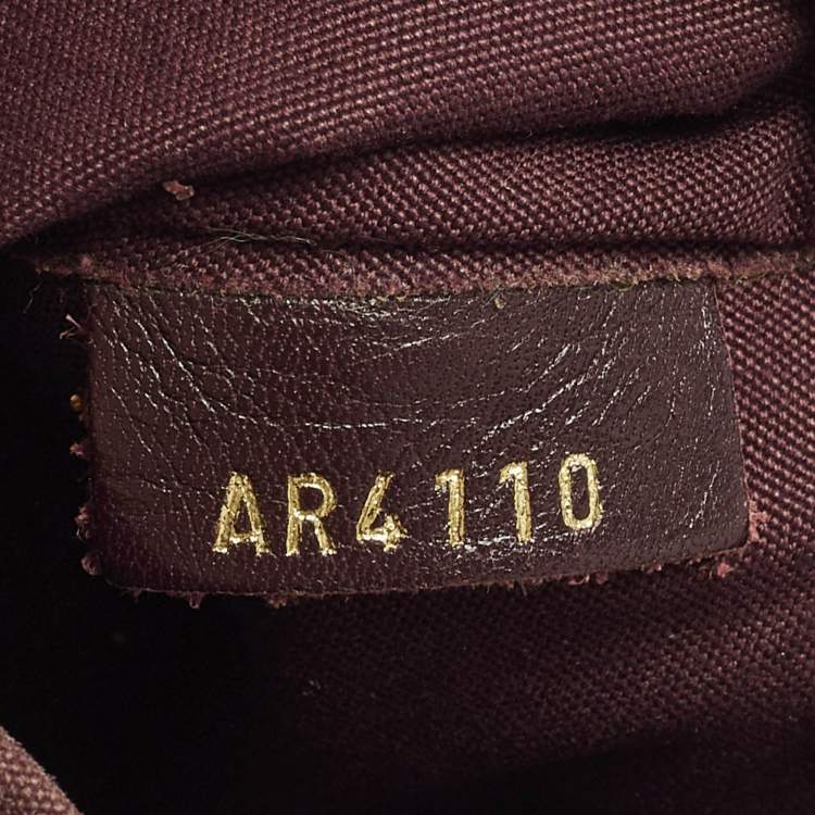 Pre Owned Louis Vuitton Rhapsodie MM Sepia Monogram Idylle Bag