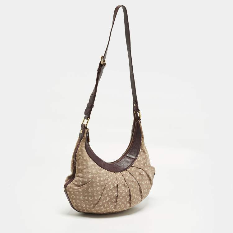 Pre Owned Louis Vuitton Rhapsodie MM Sepia Monogram Idylle Bag