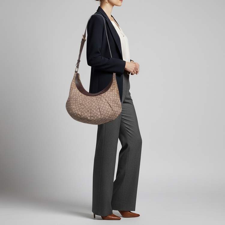 Pre Owned Louis Vuitton Rhapsodie MM Sepia Monogram Idylle Bag