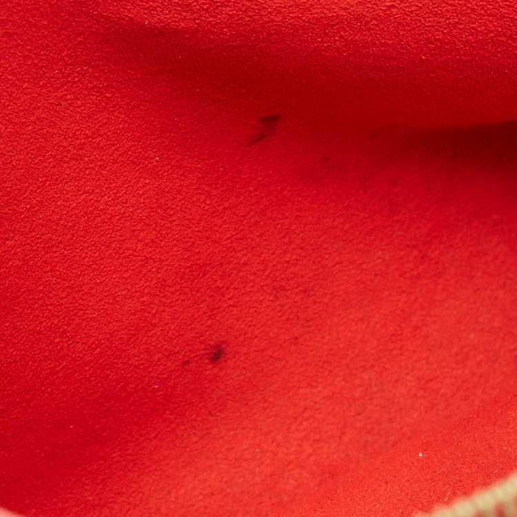 Pre Owned Louis Vuitton Pallas MM Cherry Monogram Canvas Bag