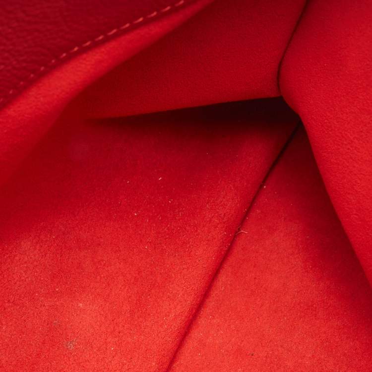 Pre Owned Louis Vuitton Pallas MM Cherry Monogram Canvas Bag