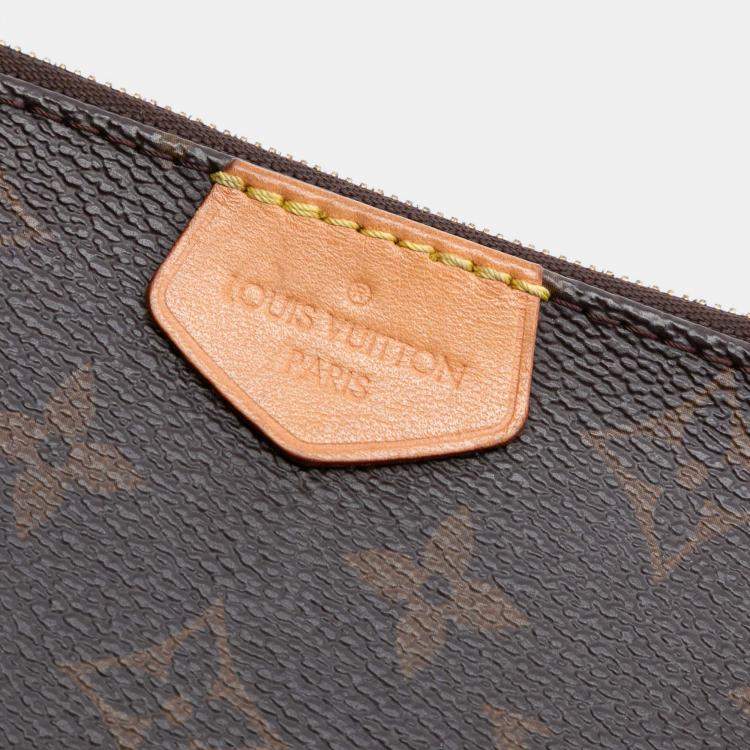 Pre Owned Louis Vuitton Brown Monogram Multi Pochette Accessoires