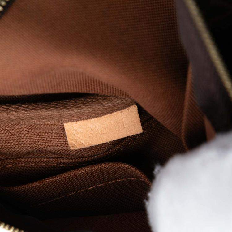 Pre Owned Louis Vuitton Brown Monogram Multi Pochette Accessoires