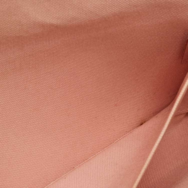 مملوكة مسبقًا Louis Vuitton Pochette Félicie Damier Azur Canvas Bag