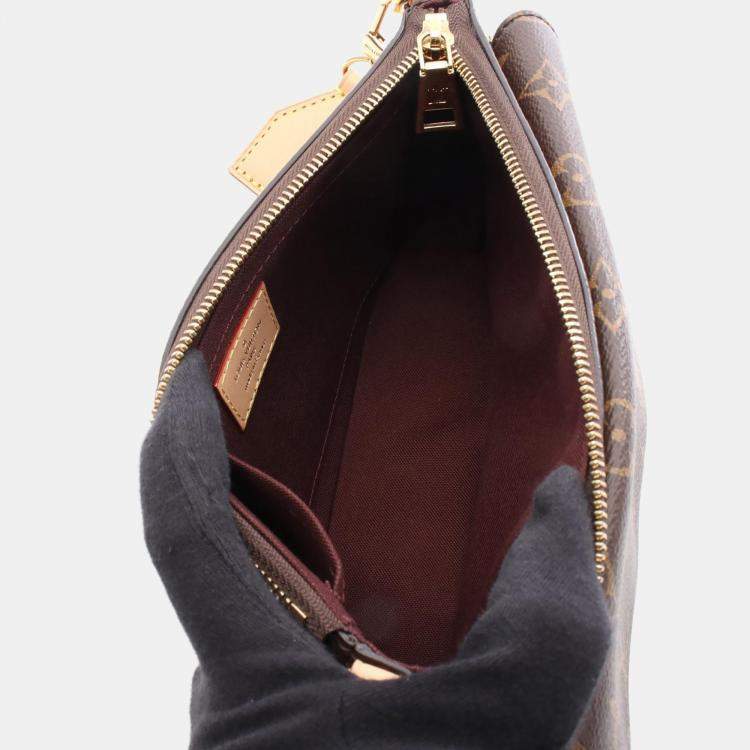 Pre Owned Louis Vuitton Viva-cite Monogram Brown Monogram Canvas Shoulder Bag