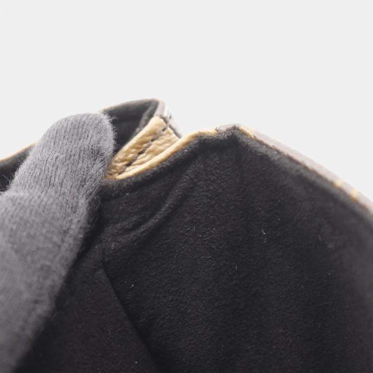 Pre Owned Louis Vuitton Pochette Metis MM Monogram Reverse Canvas Crossbody Bag