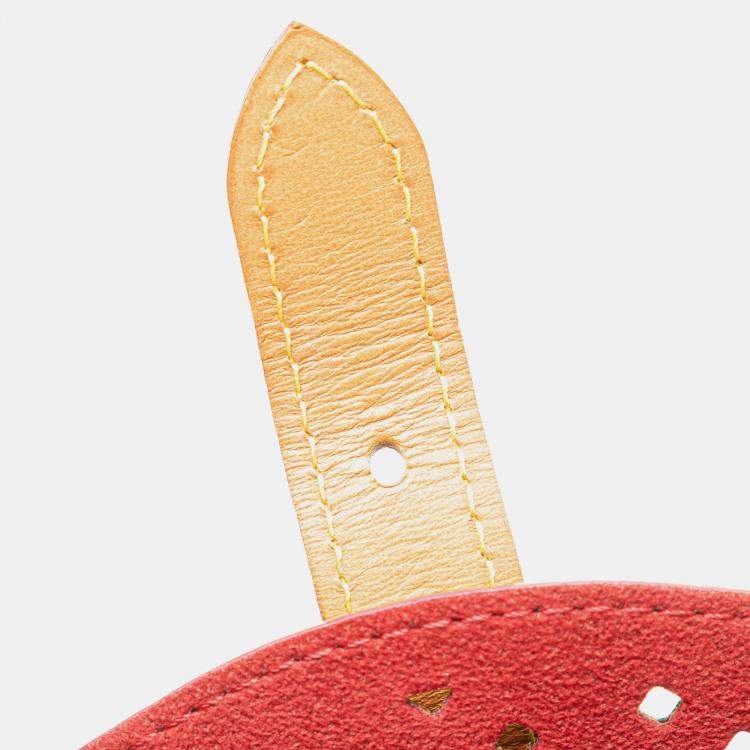 Pre Owned Louis Vuitton Brown Monogram Flore Saumur Clutch