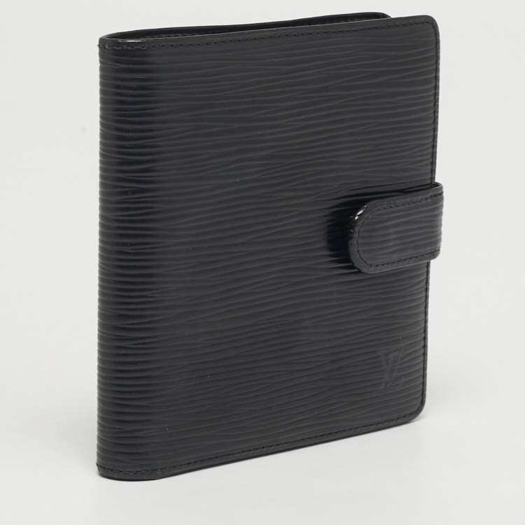 مملوكة مسبقًا Louis Vuitton Porte Billets Black Epi Leather Wallet