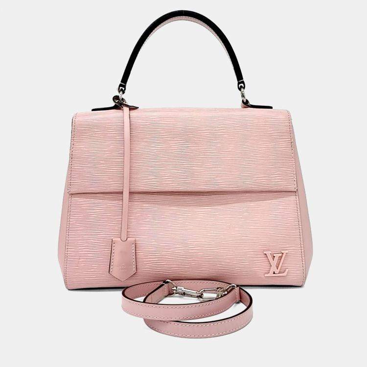 مملوكة مسبقًا Louis Vuitton Pink Leather Epi Clooney MM