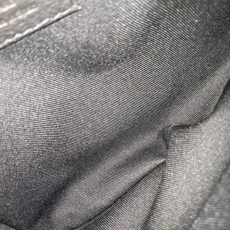 Pre Owned Louis Vuitton Black Leather Discovery Bum Bag