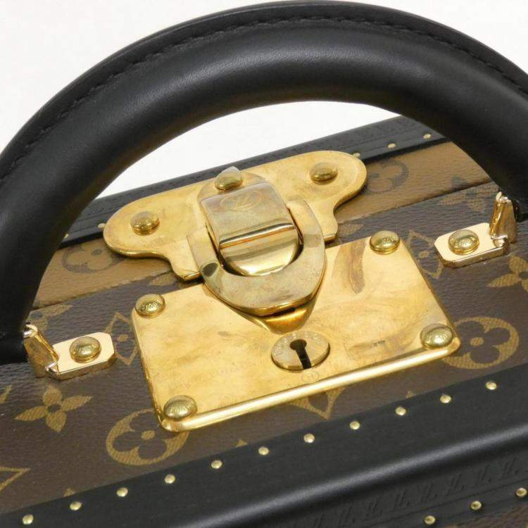 Pre Owned Louis Vuitton Monogram Reverse Cotteville 40Cm Handbag