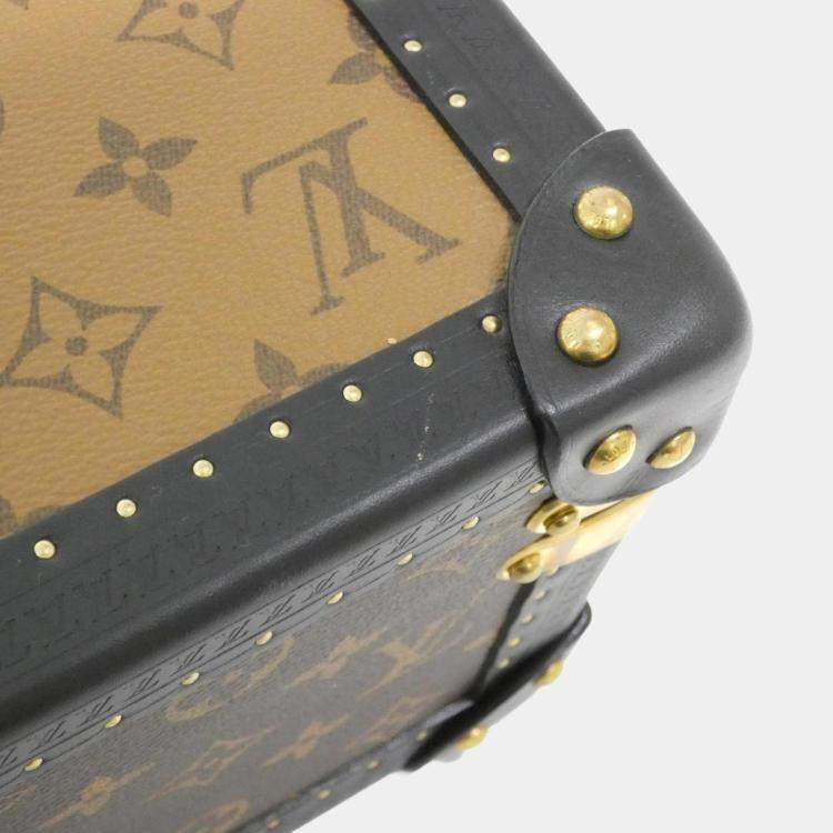 Pre Owned Louis Vuitton Monogram Reverse Cotteville 40Cm Handbag