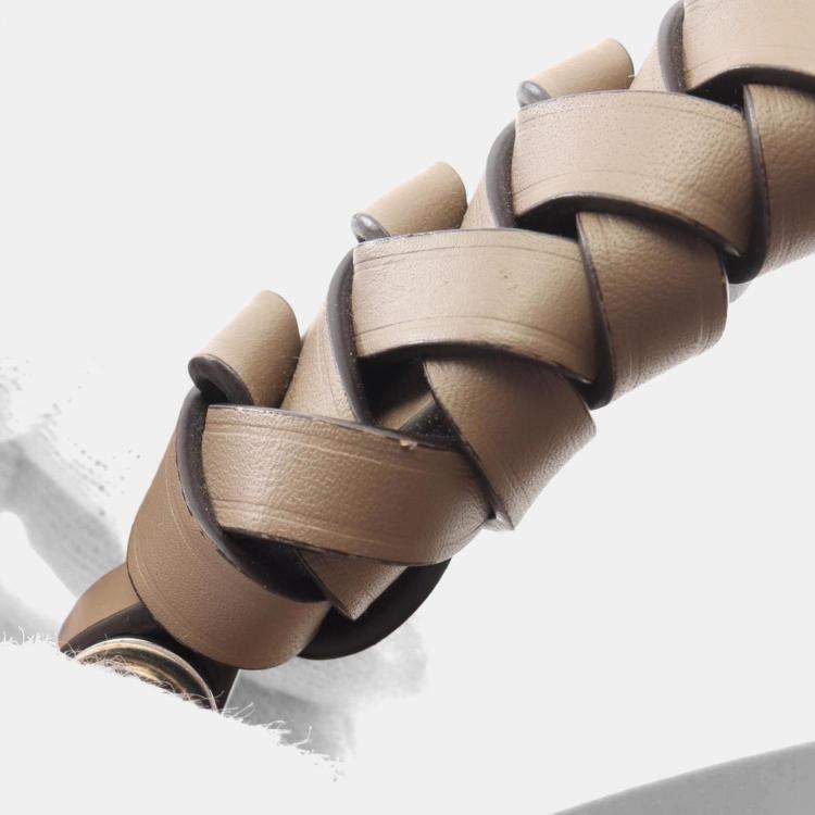 Pre Owned Louis Vuitton Louis Vuitton Beauvre Hobo Handbag Leather Mahina Beige