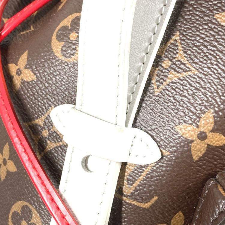 Pre Owned Louis Vuitton Monogram Christopher Soft Trunk Backpack Canvas And Leather Brown