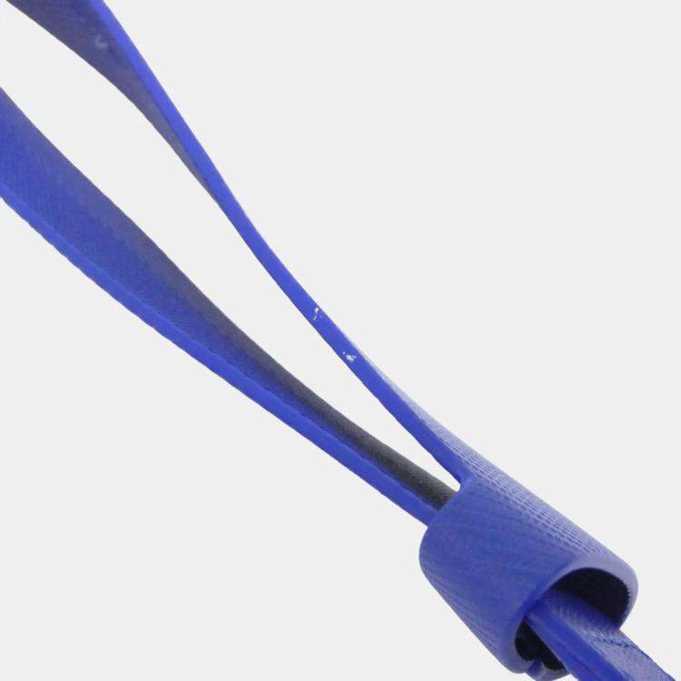 مملوكة مسبقًا Louis Vuitton Blue/Yellow Calf  Shopper Clutch Handbag