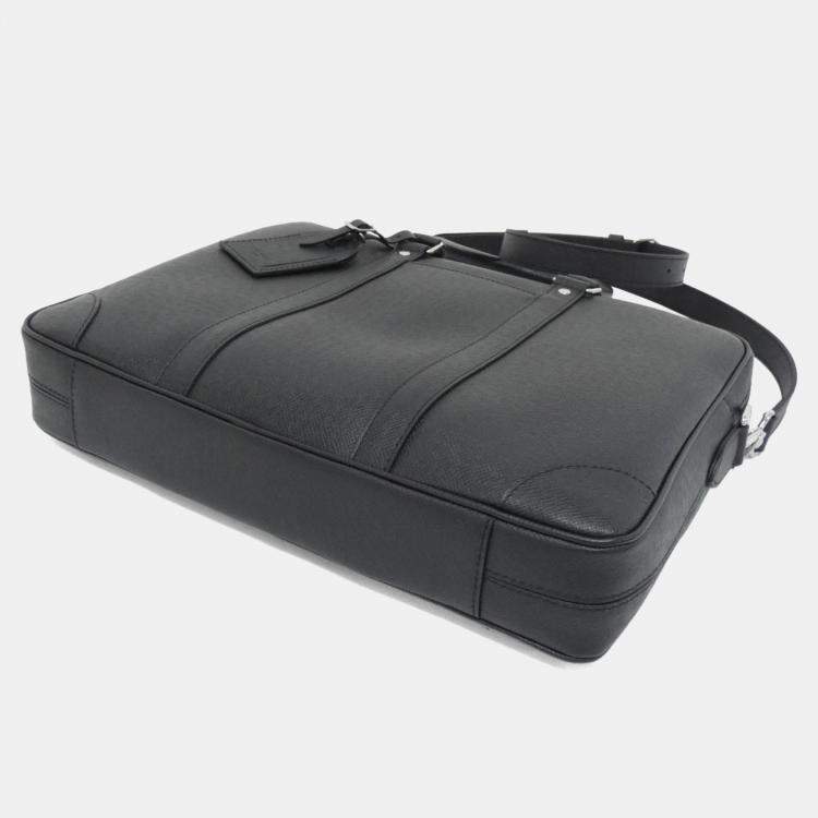 Pre Owned Louis Vuitton Taiga Porto Document Voyage Handbag