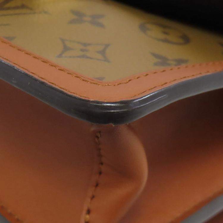 مملوكة مسبقًا Louis Vuitton Dauphine Mm Shoulder Bag Monogram Reverse