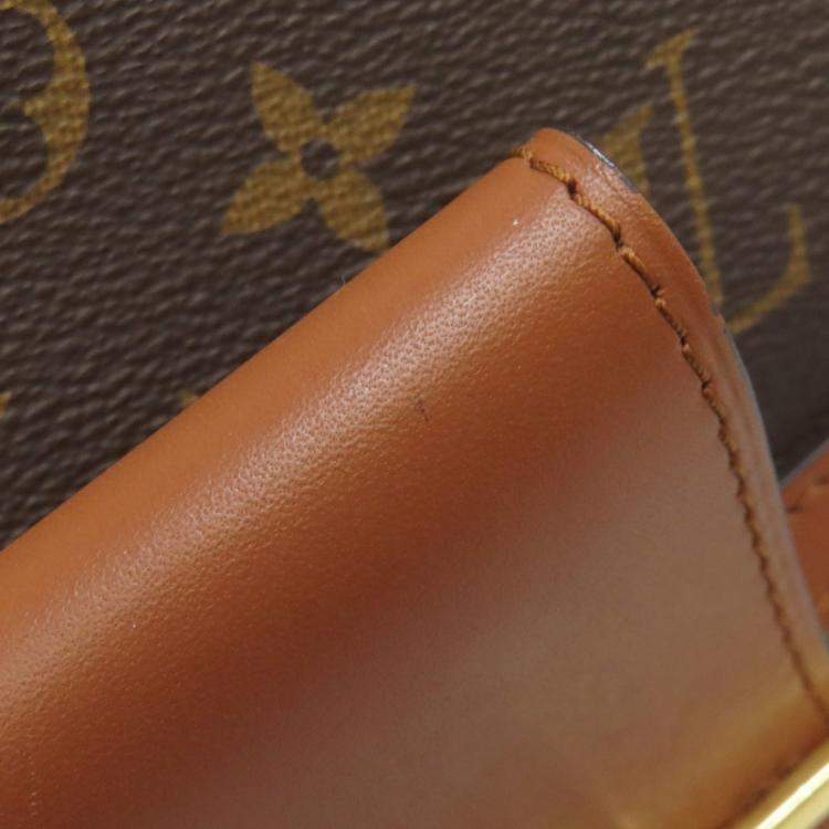 مملوكة مسبقًا Louis Vuitton Dauphine Mm Shoulder Bag Monogram Reverse