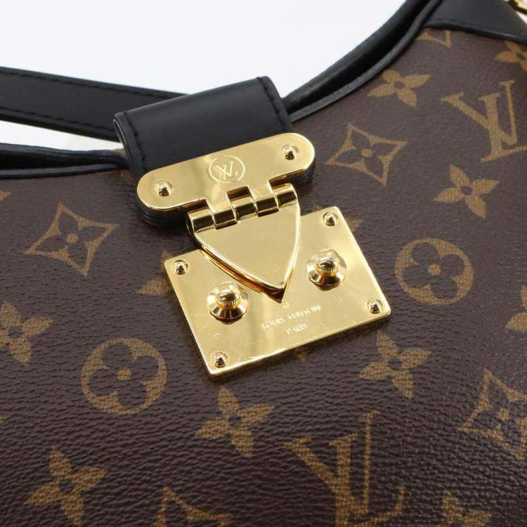 Pre Owned Louis Vuitton Monogram Reverse Lv Twinny Shoulder Bag Brown