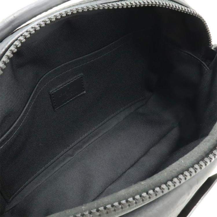 Pre Owned Louis Vuitton Taurillon Monogram S-Lock Shoulder Bag Second Clutch Bag